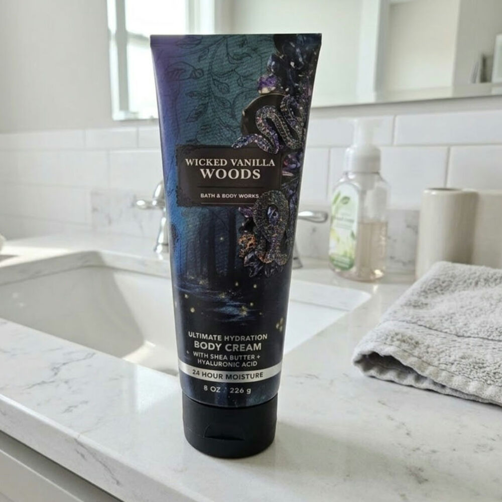 NEW! Bath & Body Works Fragrance Wicked Vanilla Woods Body Care Lotion Cream